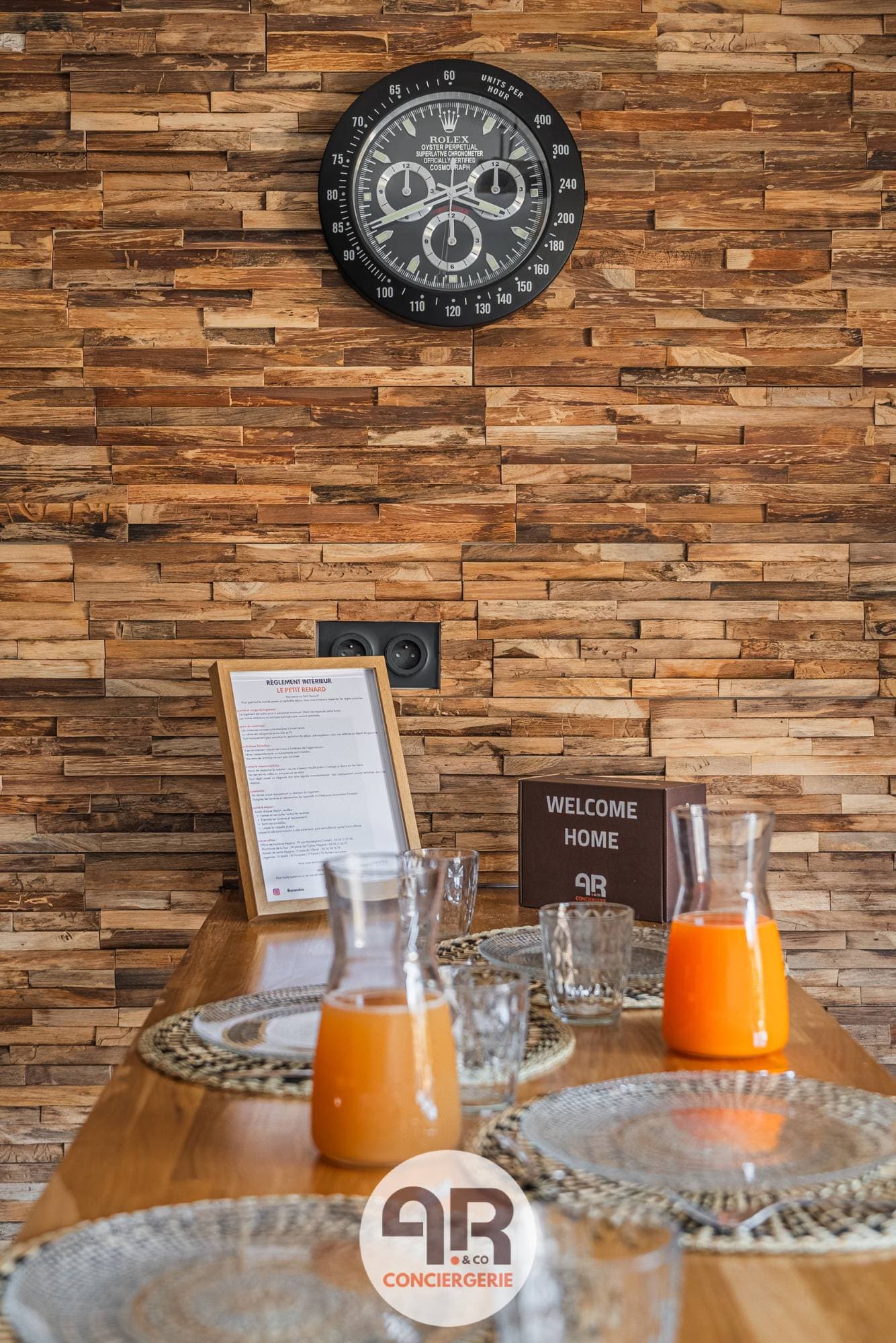 Cuisine d'un chalet géré par AR&Co